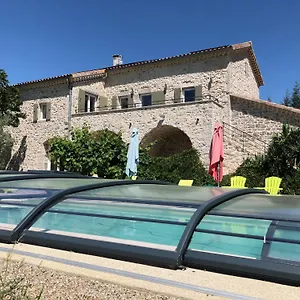 Maison De Charme Avec Piscine Couverte Et 9000m2 , Les Vans France